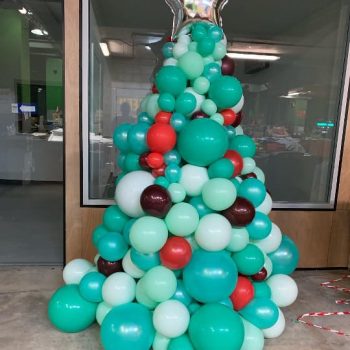 Balloon Christmas Tree Decoration